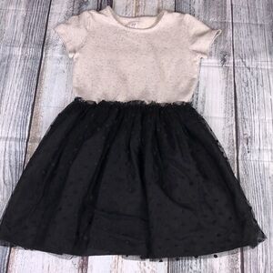 GAP Kids White Top w/Black Bottom Party Dress Sz10